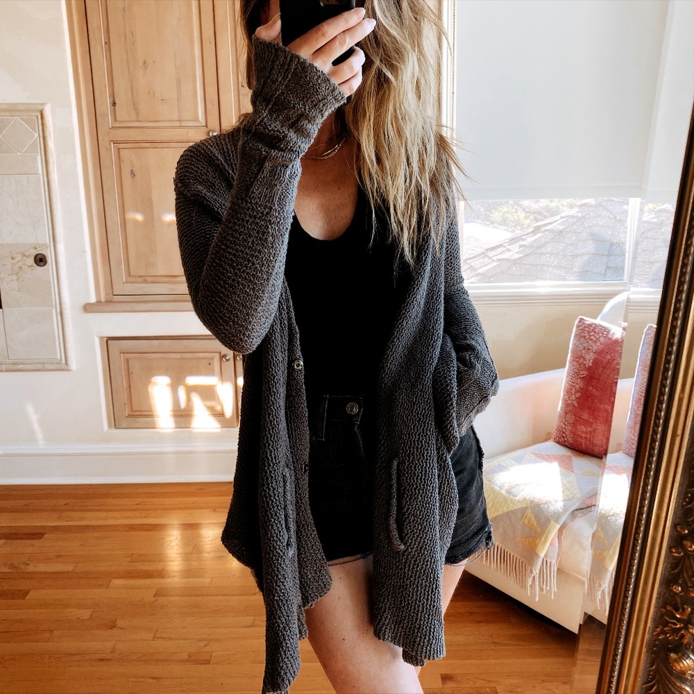 Free People - Knitted Cardigan Wrap
